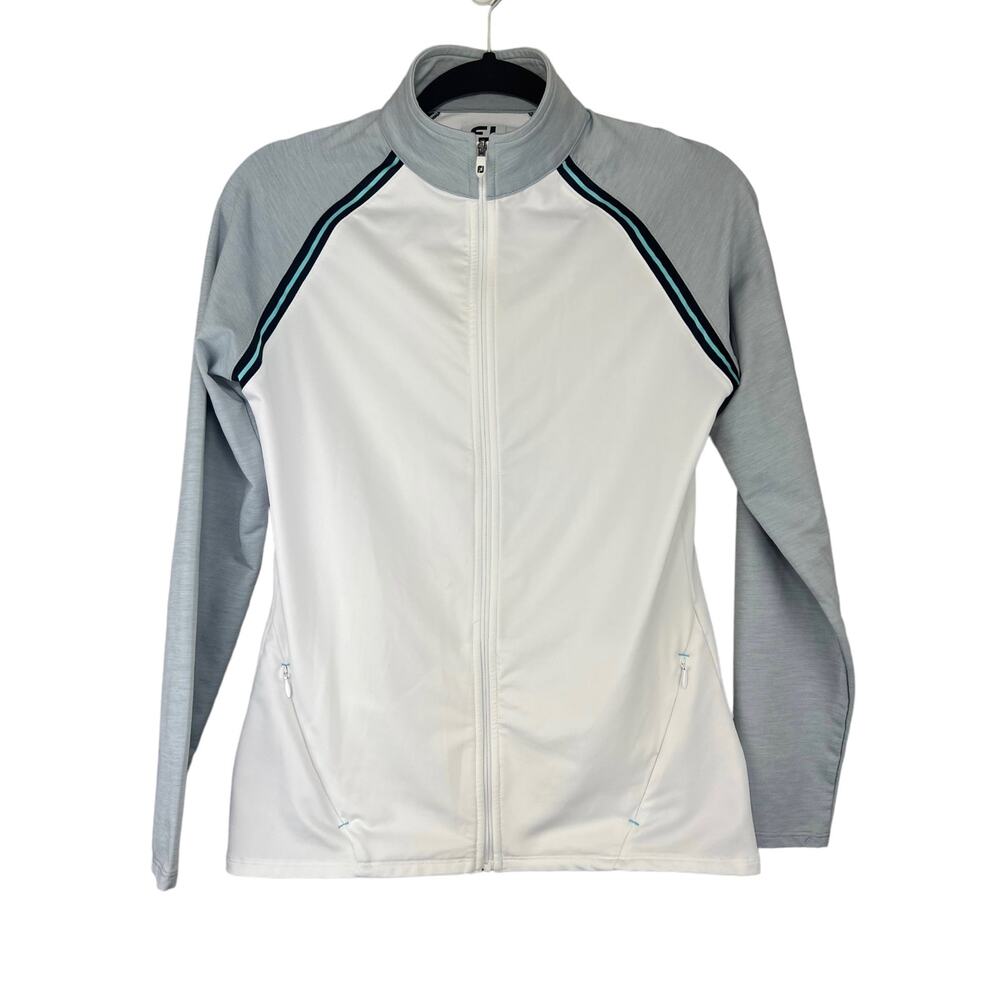 Women's FootJoy French Terry Raglan Sleeve Full-Zip Jacket sz small
